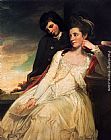 Jane Maxwell, Duchess Of Gordon And Her Son The Marquis Of Huntly by George Romney